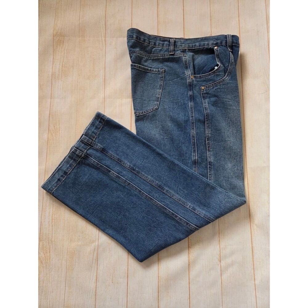 And Now This Wide Leg High Waist Denim Jeans Women Size 29 Recycled Cotton Blend